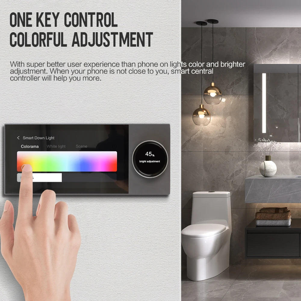 Zemismart  Multi-functional Central Control HD LCD Touch Panel