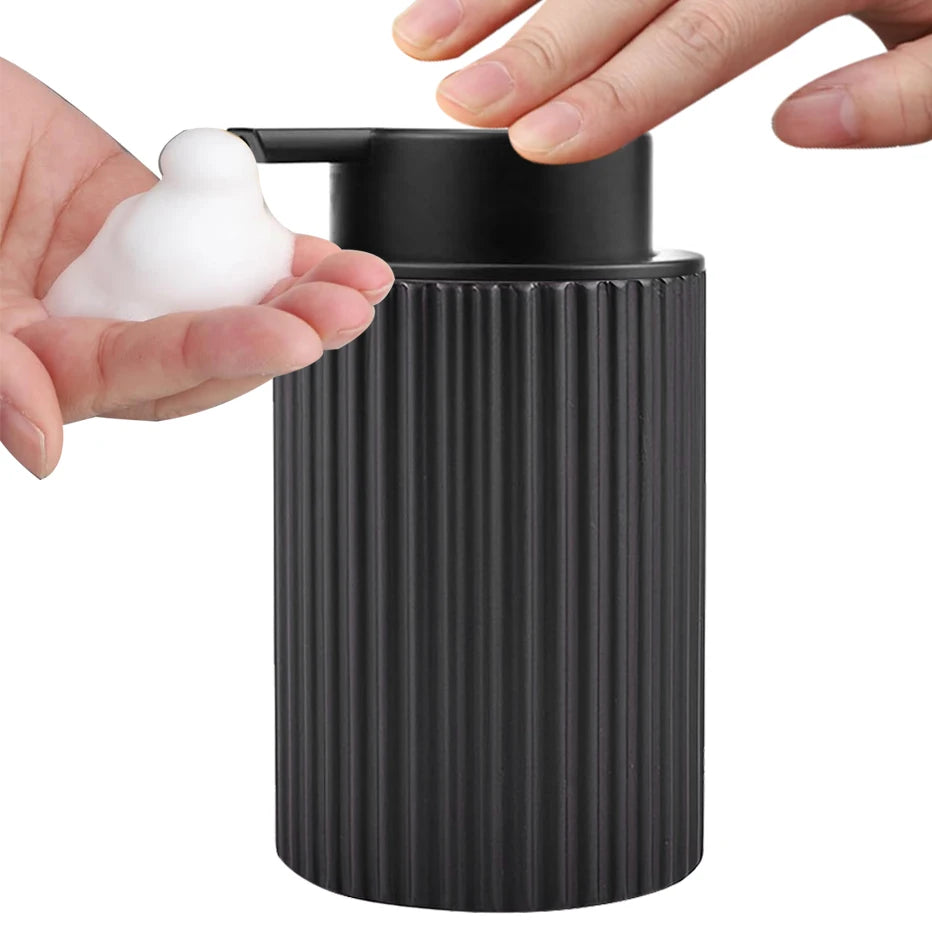 Hand Foaming Bottle with Toothbrush Cup Bottle