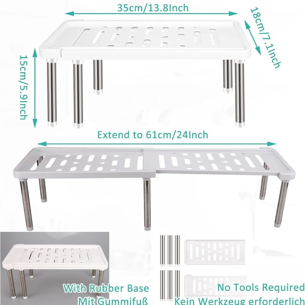 Retractable Shelf Storage Rack