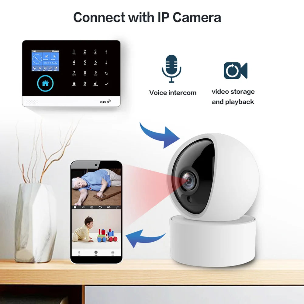 GSM Smart Life Wifi Alarm System