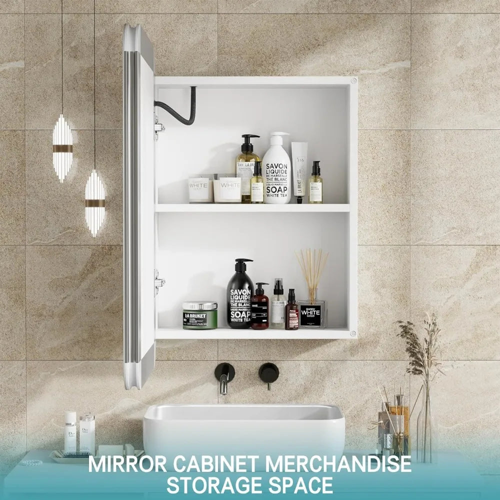 Lighted Medicine Bathroom Cabinet