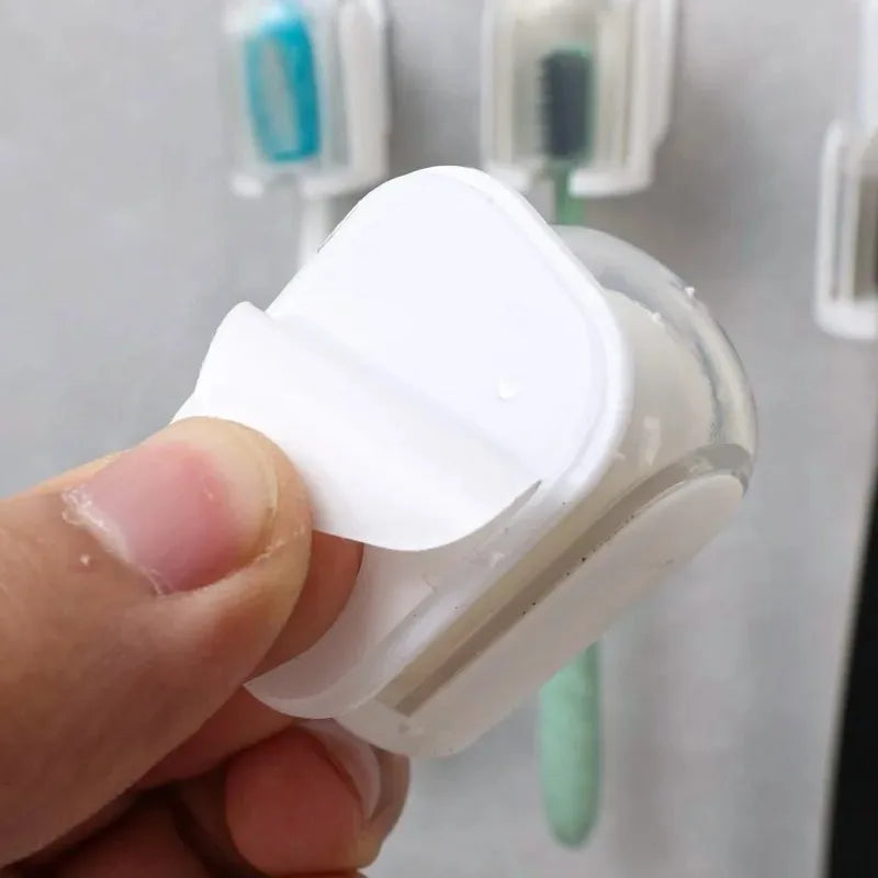 Punch-free Wall-mounted Toothbrush Holder