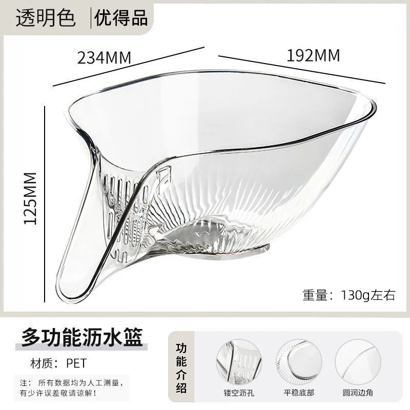 Fruit Bowl Equipment Sink Basket Strainer