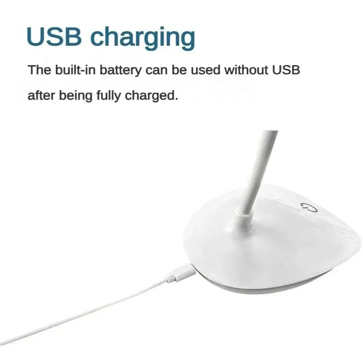 Portable Desk Lamp USB Charging Table Light