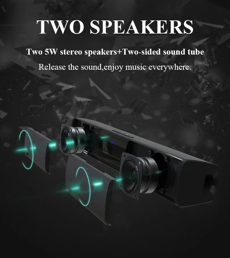 Home Theater Sound System Bluetooth Speaker Computer Speakers For TV Soundbar Box Subwoofer Radio Music Center Boom Box Column