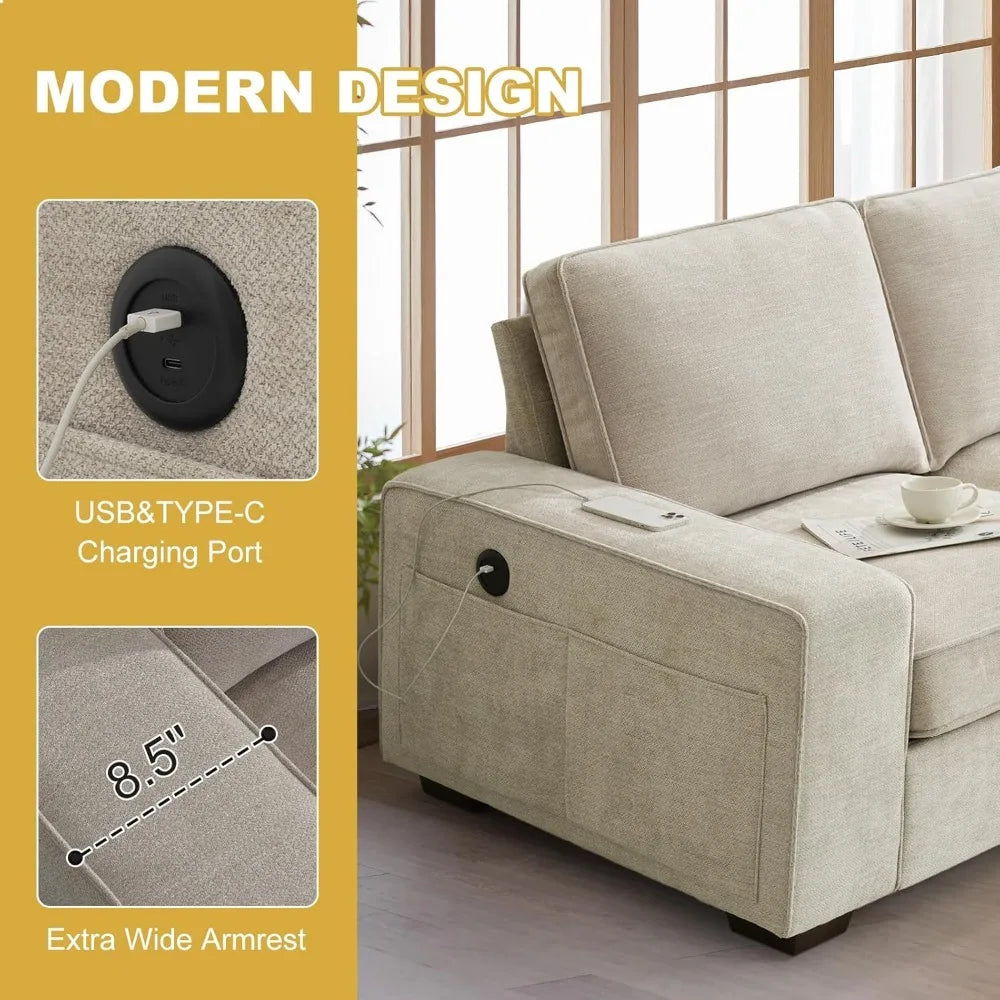 Living Room Sofas with Removable Cover