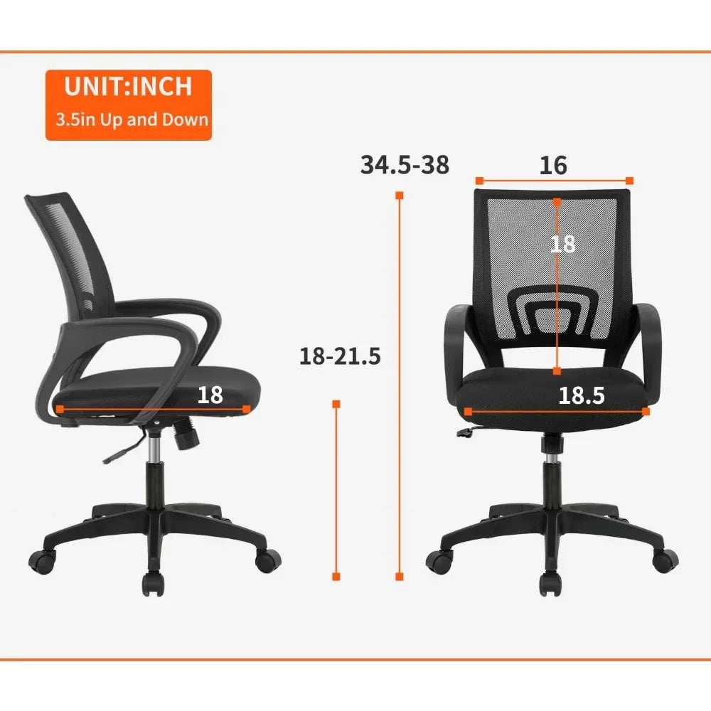 Ergonomic Desk Swivel Chairs