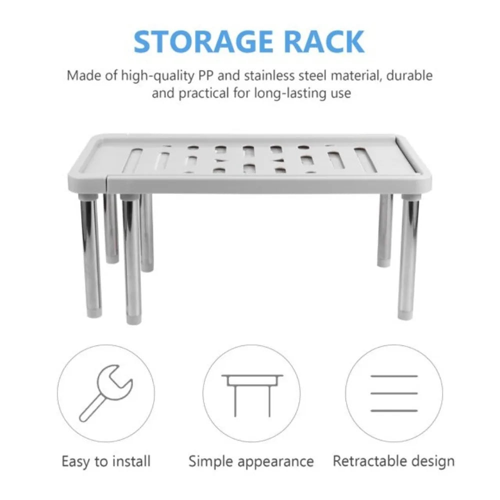 Retractable Shelf Storage Rack