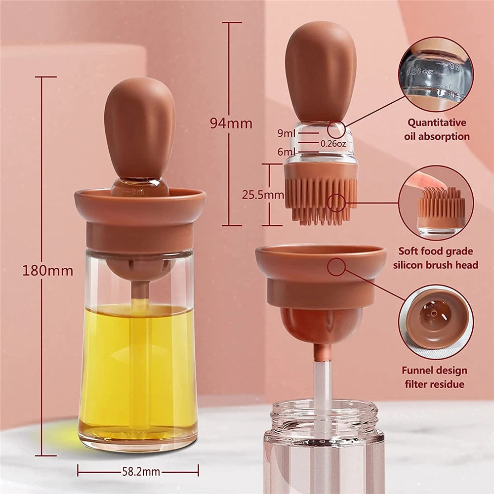 Silicone Oil Bottle Brush