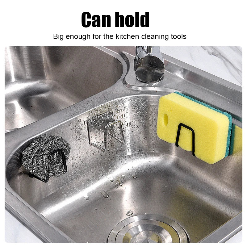 Sponge Sink Drain Drying Rack Shelf