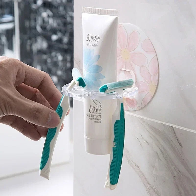 Plastic Toothbrush Holder Organizer