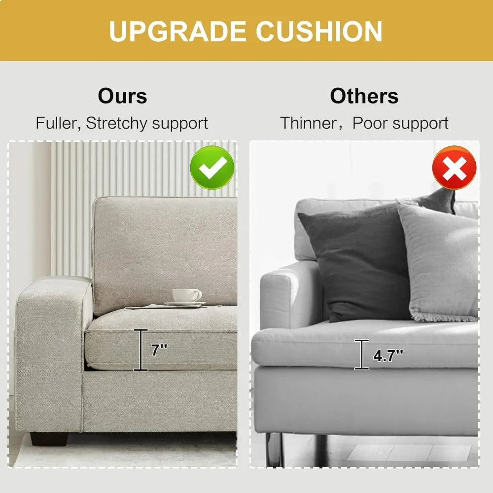 Living Room Sofas with Removable Cover