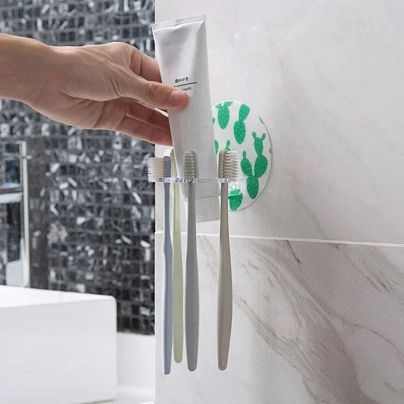 Plastic Toothbrush Holder Organizer