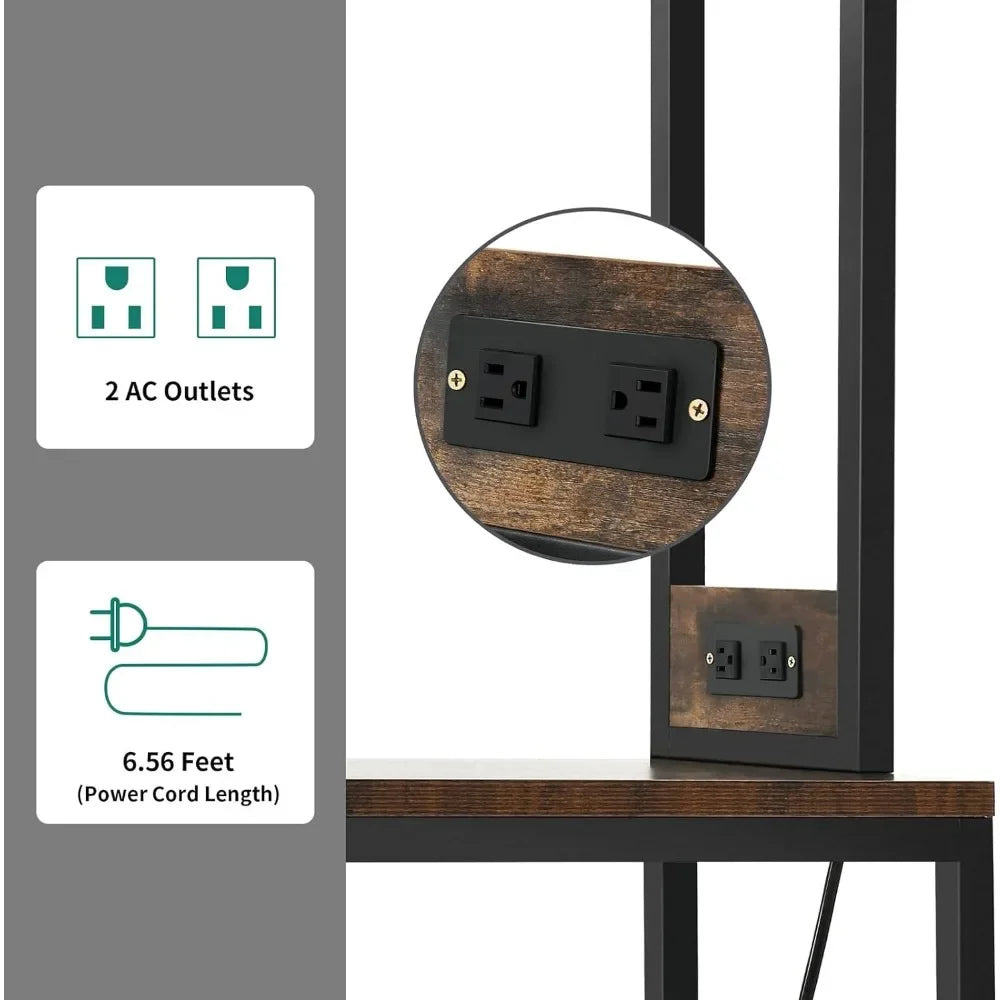 Wine glass storage cabinet with Power Socket