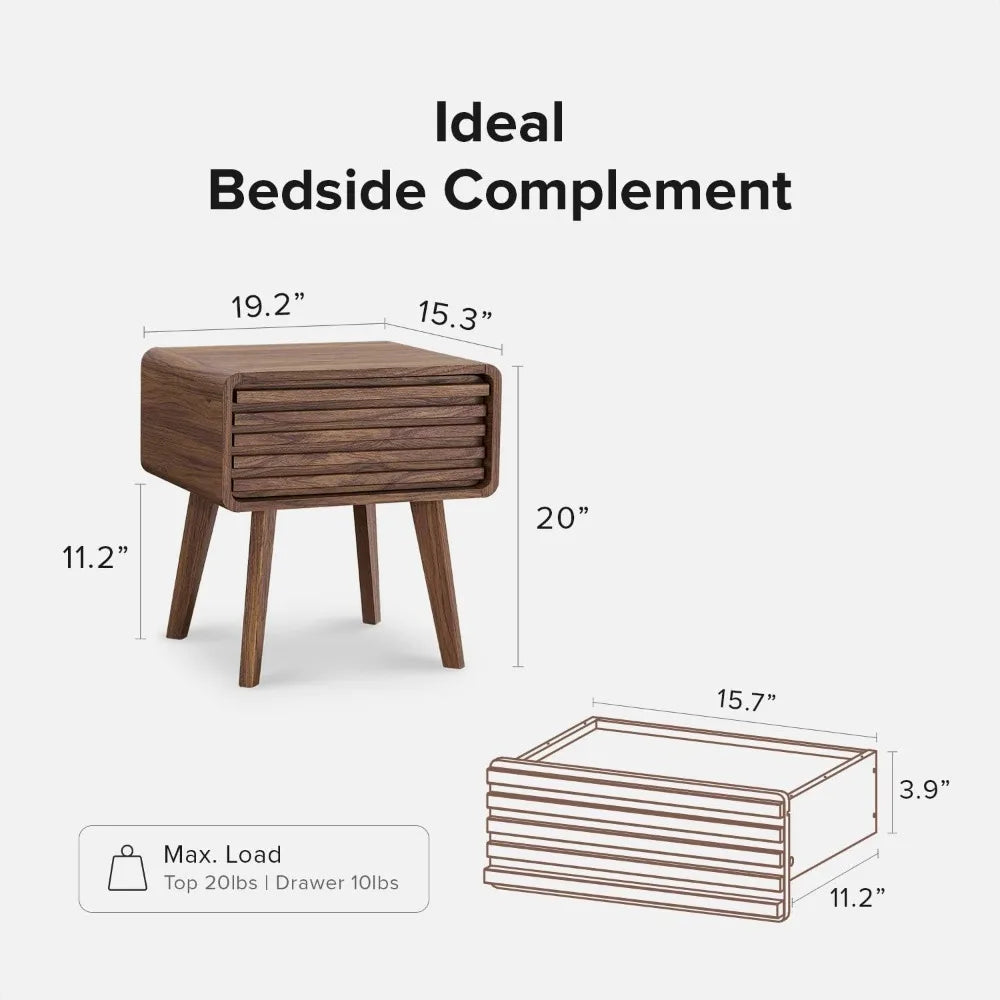 Small Nightstands with Drawers