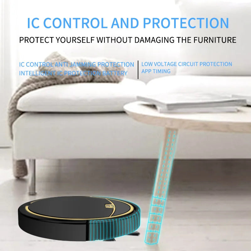 Smart Robot Vacuum Cleaner 2800PA